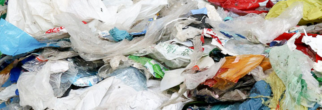 desperdicios plásticos de pos consumo